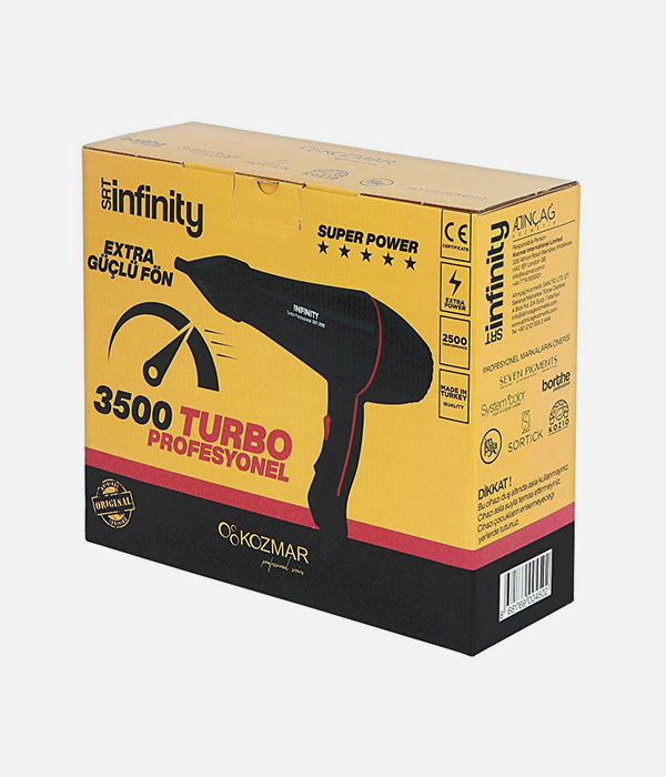 Boubaz - SECHE-CHEVEUX INFINITY 3500 TURBO PROFESYONEL